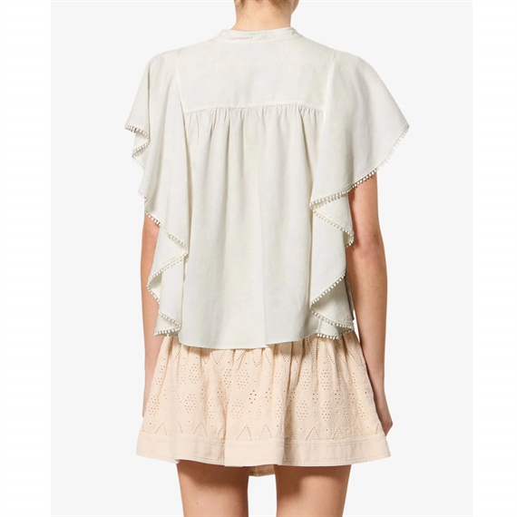 Isabel Marant Marlie Top, Ecru