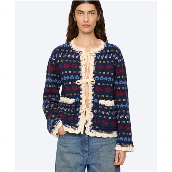 Sea New York Preston Cardigan, Navy