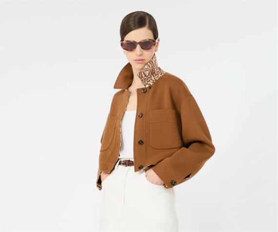 Max Mara MXMUTOPIA Jakke, Brun