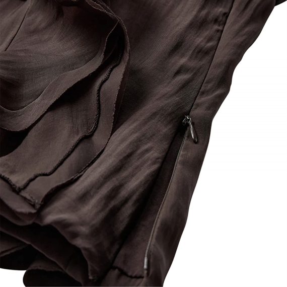 Copenhagen Muse CMTILLY One-Shoulder Bluse, Mulch