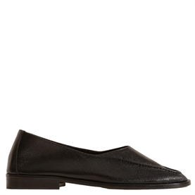 Hereu Juliol W Supple Shiny Loafer, Sort