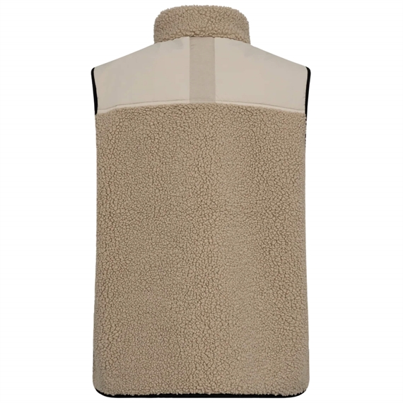 Mos Mosh Rowe Eli Teddy Vest, Feather Gray