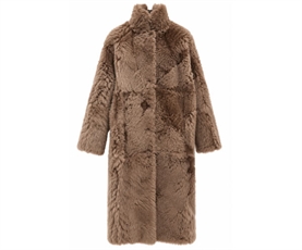 Utzon CHIBA Lacon Teddy Frakke, Mogano/Saddle Brown