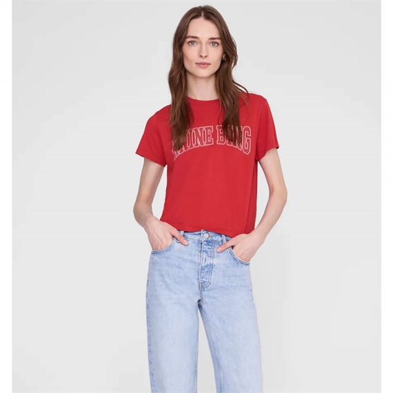 Anine Bing Shelly T-shirt, Tango Red