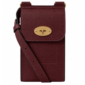 Mulberry Mini Antony Pouch Oxblood