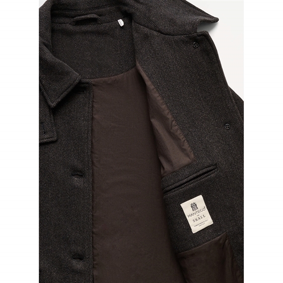 Skall Studio Ernest Frakke, Brown Herringbone