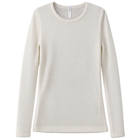 Aiayu Lumae Long Sleeve Bluse, Pure Ecru