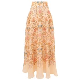 Zimmermann Valiant Circle Nederdel, Cream Toile