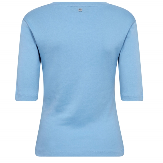 Mos Mosh Mali O-Neck T-shirt, Blissful Blue
