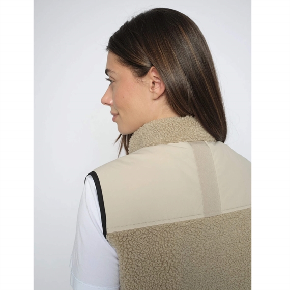 Mos Mosh Rowe Eli Teddy Vest, Feather Gray