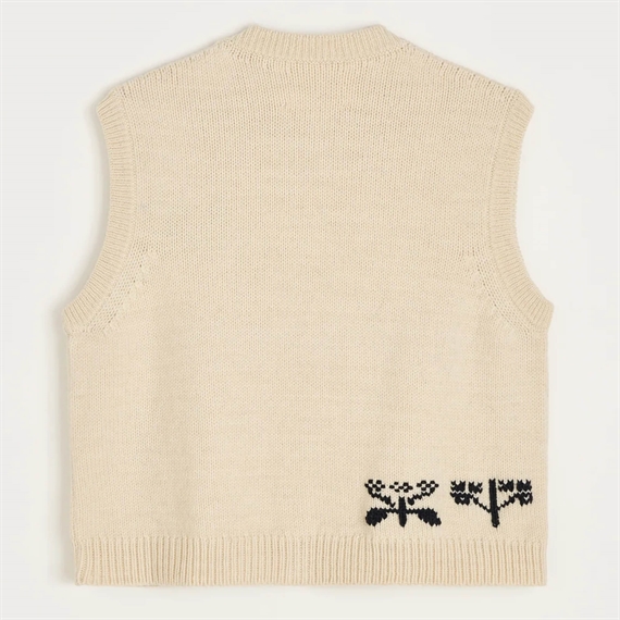 Aiayu Macha Vest, Pure Ecru