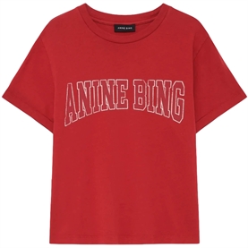 Anine Bing Shelly T-shirt, Tango Red