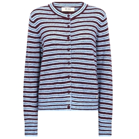 Mos Mosh Milvi Stripe Cardigan, Port Royale 