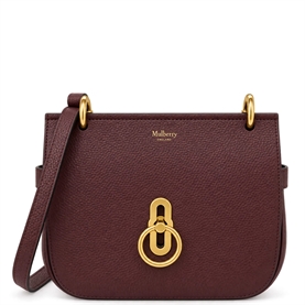 Mulberry Small Amberley Satchel Oxblood
