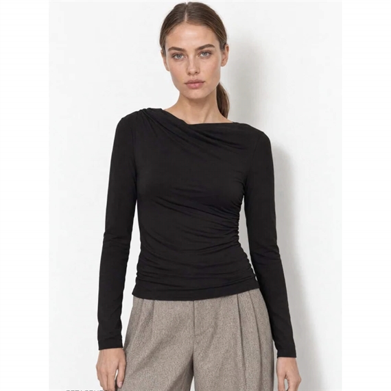 Levete Room LR-UNICO 1 Bluse, Sort