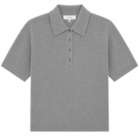 FRAME The Academy Polo, Grey