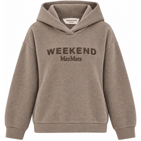 Weekend Max Mara WKDVETRINO Sweatshirt, Marron Glace