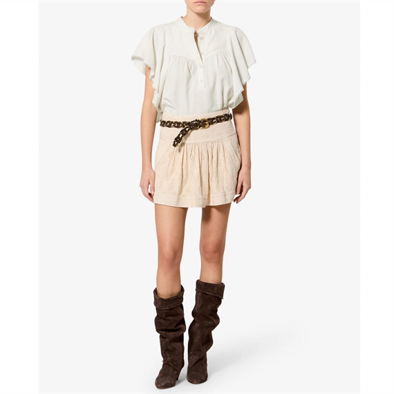 Isabel Marant Marlie Top, Ecru