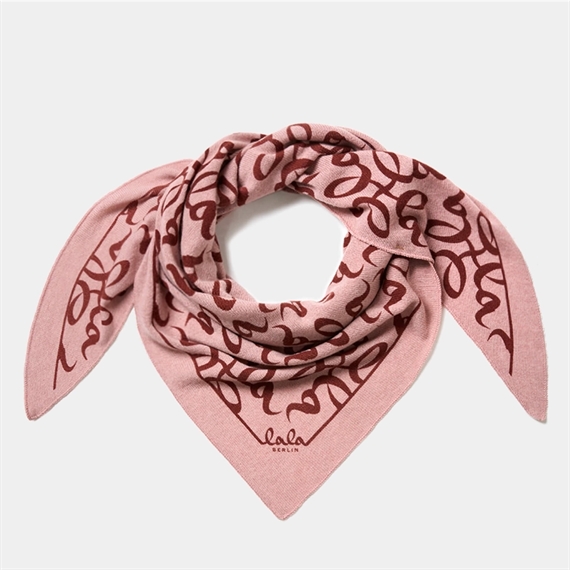 Lala Berlin Triangle Lalagram M, Cashmere Carneo