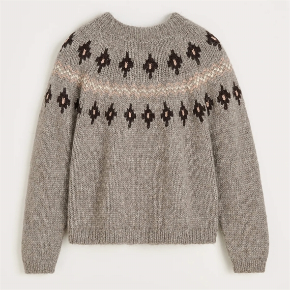 Aiayu Wyn Sweater, Mix Pure Grey 
