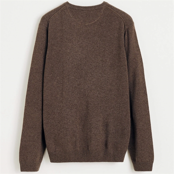 Aiayu Leonardo Cashmere Sweater, Pure Dark Brown
