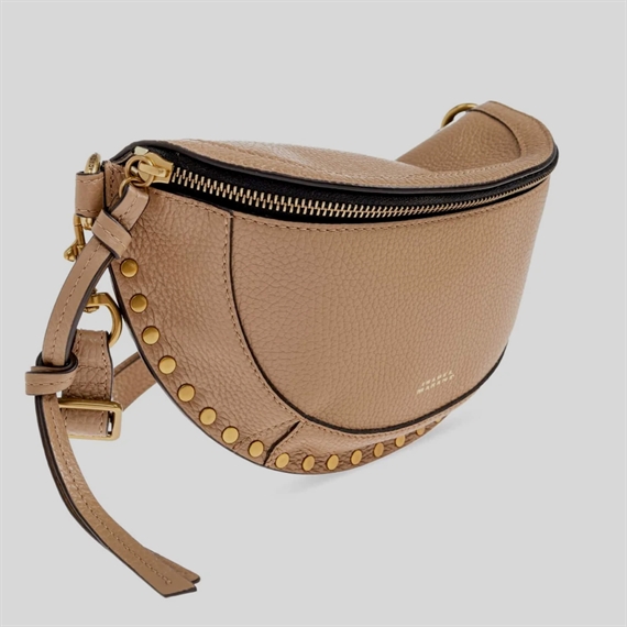 Isabel Marant Skano Leather Belt Bag, Cappuccino   