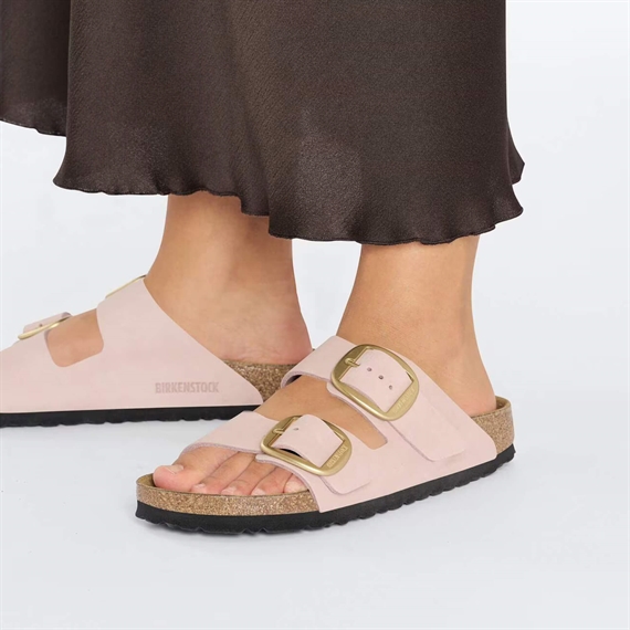 Birkenstock Arizona Big Buckle Sandaler, Soft Pink