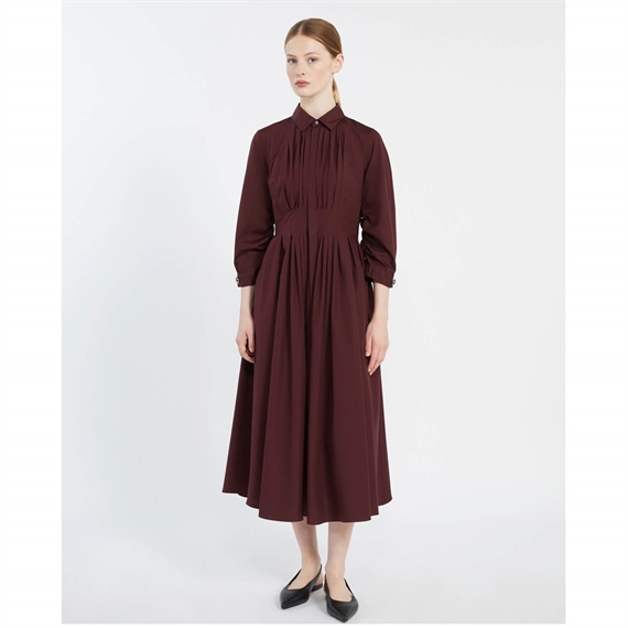 S\'Max Mara SMMADAGIO Kjole, Dark Red