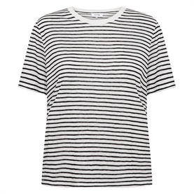 Levete Room LR-REBEKKA 1 T-shirt, Black Combi 