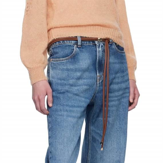 Isabel Marant Silvia Bælte, Cognac/Gold