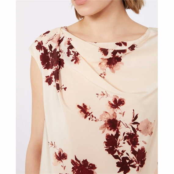 Max Mara Studio MSTPIOGGIA Top, Bordeaux