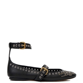 Isabel Marant Ylza Ballerina, Sort   