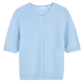 By Malene Birger Myrtilla Soft Cardigan, Dream Blue 
