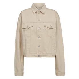 IVY-Janice Denim Jakke Wash Rigid, Ecru