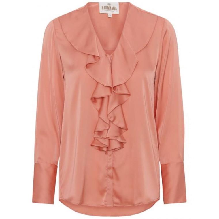 Isla Shirt, Peach - Karmamia