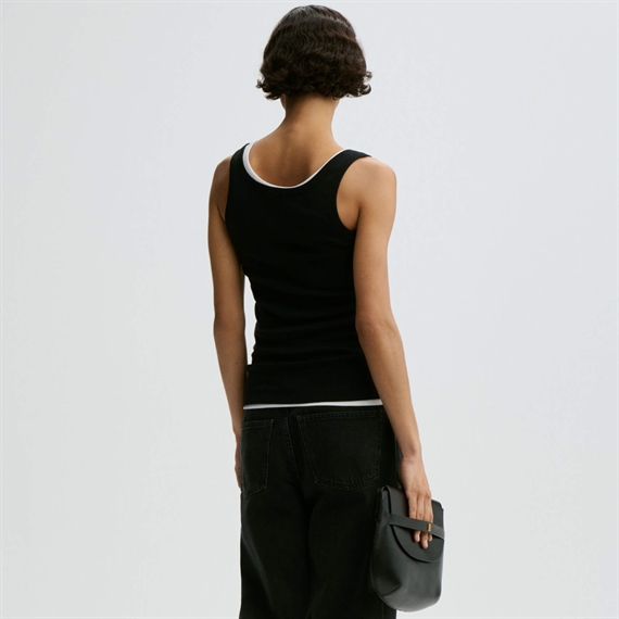 By Malene Birger Dali Tanktop, Sort