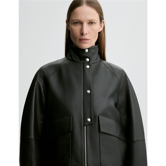 By Malene Birger Suzanne Læderjakke, Sort