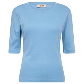 Mos Mosh Mali O-Neck T-shirt, Blissful Blue