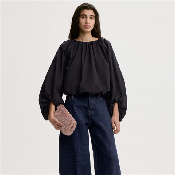 By Malene Birger Semara Bluse, Sort