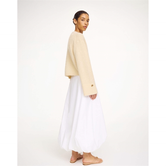 By Malene Birger Cierrou Soft Cardigan, Vanilla Cream