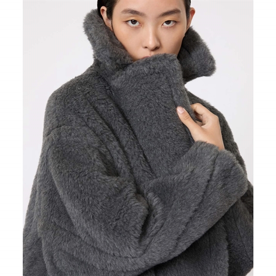 Max Mara TEDDY1 Frakke, Dark Grey