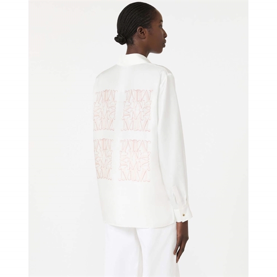 Max Mara MXMFILTRO Skjorte, Powder