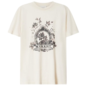 Isabel Marant Etoile Zewel T-shirt, Ecru