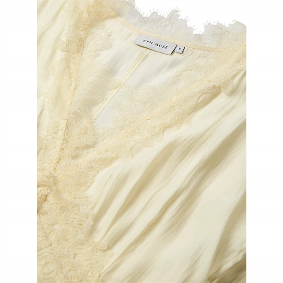 Copenhagen Muse CMMOLLY Blonde Kjole, Lemon Icing