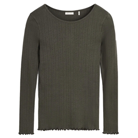 Skall Studio Edie Bluse, Dark Green