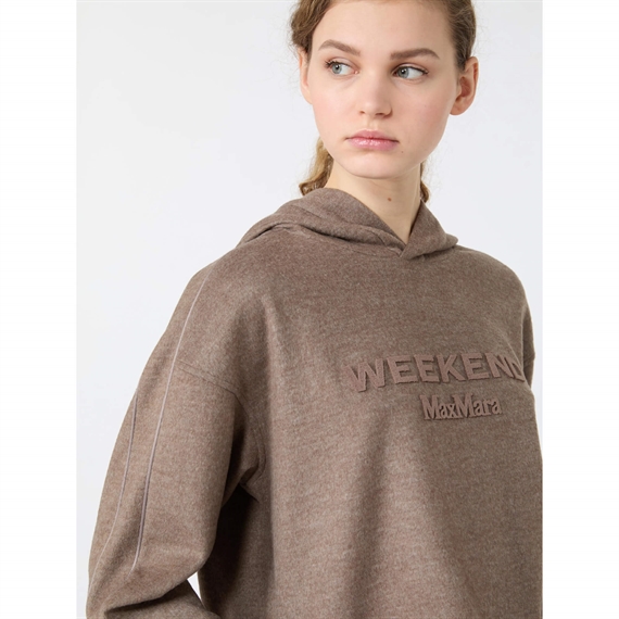 Weekend Max Mara WKDVETRINO Sweatshirt, Marron Glace