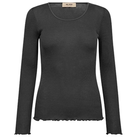 Mos Mosh Elaine Seamless Bluse, Phantom