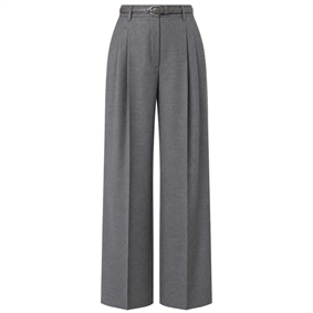 Max Mara Studio MSTLAGO Bukser, Dark Grey Melange
