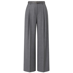 Max Mara Studio MSTLAGO Bukser, Dark Grey Melange