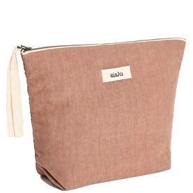 Aiayu Linen Pouch, Desert Blush 